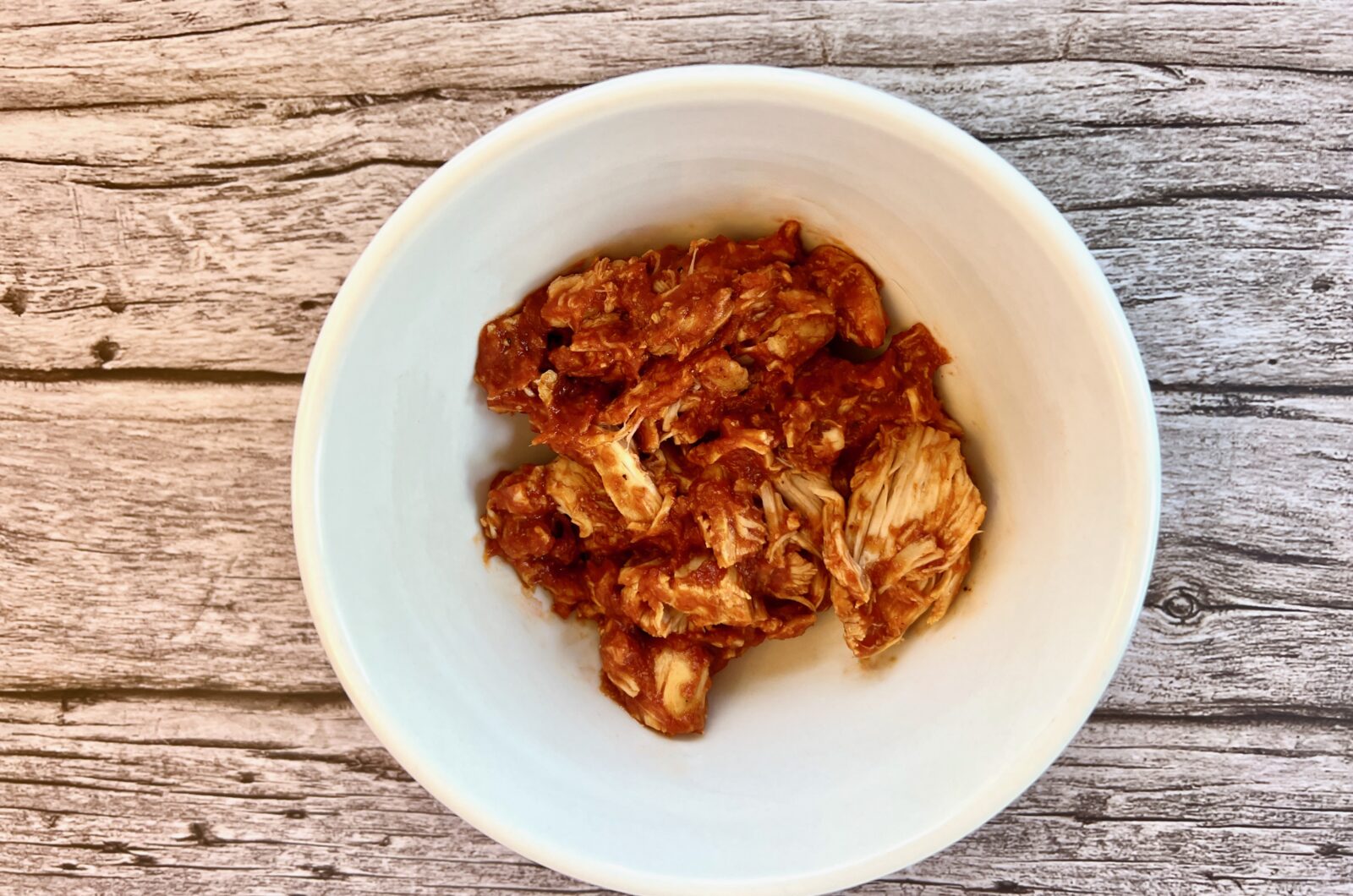 Slow Cooker Low-Sugar Shredded BBQ Chicken